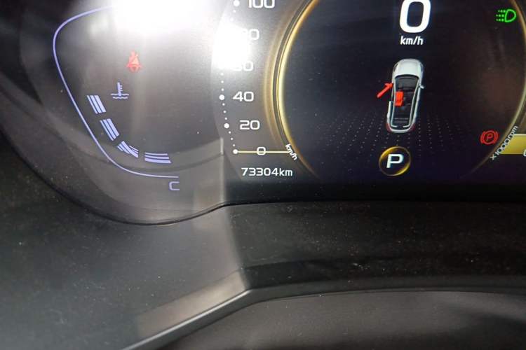Used Geely Auto Emgrand GS 2020 1.4T CVT Ya Odometer Close Up