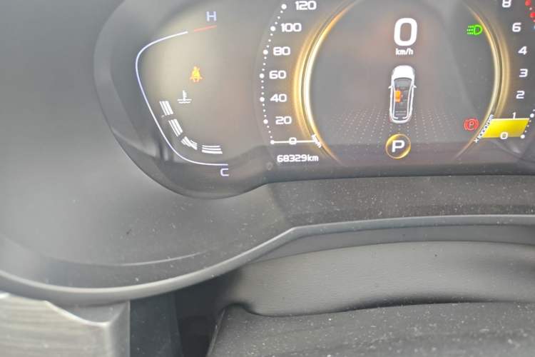 Used Geely Auto Emgrand GS 2020 1.4T CVT Ya Odometer Close Up