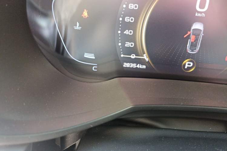 Used Geely Auto Emgrand GS 2020 1.4T CVT Ya Odometer Close Up