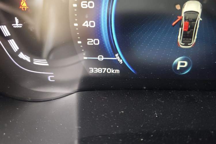 Used Geely Auto Emgrand GS 2020 1.4T CVT Ya Odometer Close Up