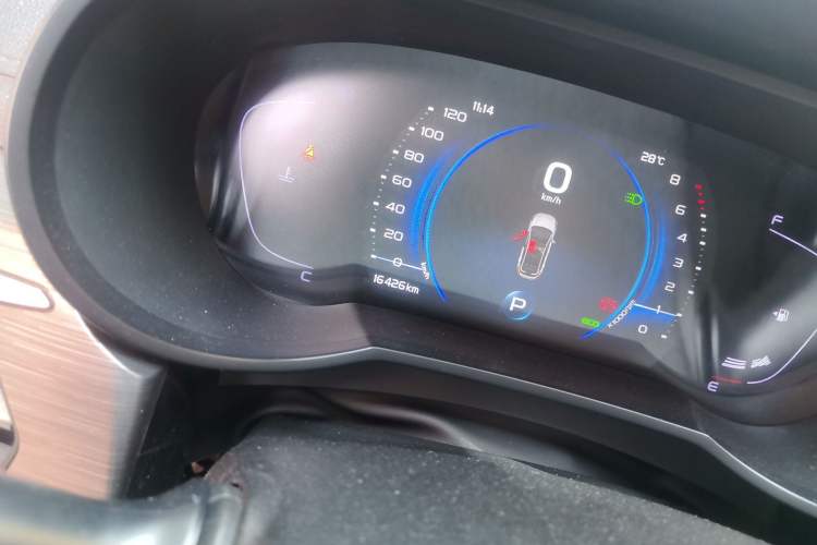 Used Geely Auto Emgrand GS 2020 1.4T CVT Ya Odometer Close Up