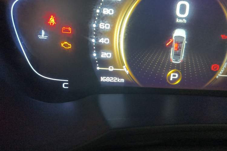 Used Geely Auto Emgrand GS 2020 1.4T CVT Ya Odometer Close Up
