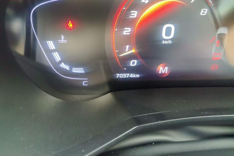Used Geely Auto Emgrand GS 2020 1.4T Manual Ya Odometer Close Up