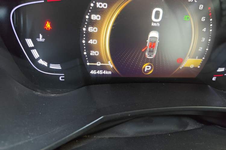 Used Geely Auto Emgrand GS 2020 1.4T CVT Ya Odometer Close Up