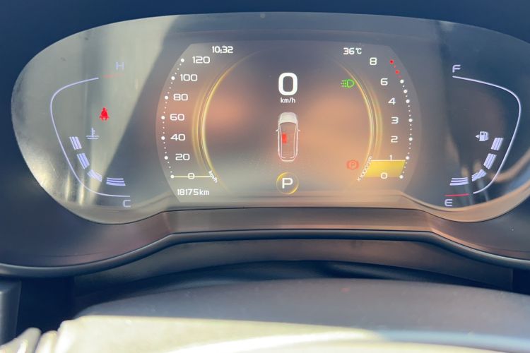 Used Geely Auto Emgrand GS 2020 1.4T CVT Ya Odometer Close Up