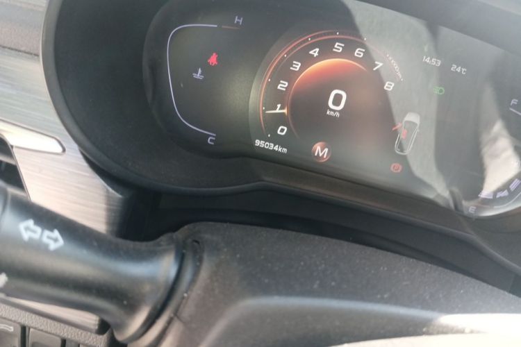 Used Geely Auto Emgrand GS 2020 1.4T Manual Ya Odometer Close Up