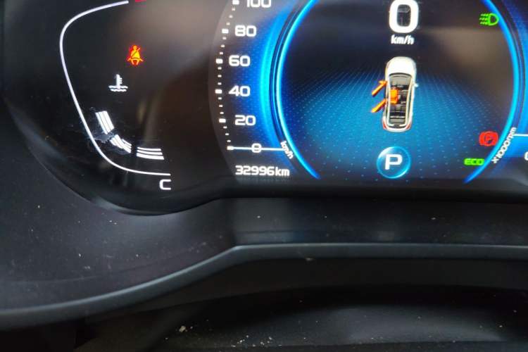 Used Geely Auto Emgrand GS 2020 1.4T CVT Ya Odometer Close Up
