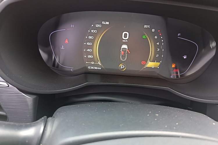 Used Geely Auto Emgrand GS 2020 1.4T CVT Ya Odometer Close Up