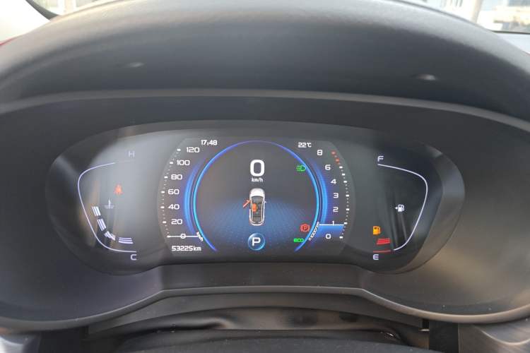 Used Geely Auto Emgrand GS 2020 1.4T CVT Ya Odometer Close Up