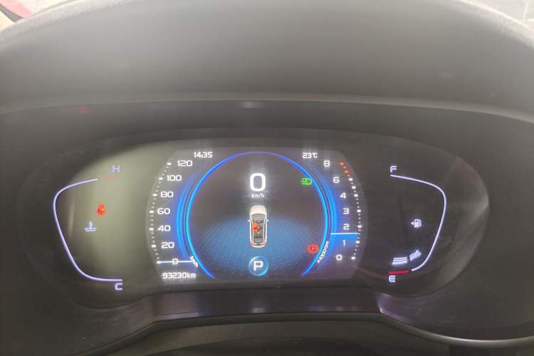 Used Geely Auto Emgrand GS 2020 1.4T CVT Ya Odometer Close Up