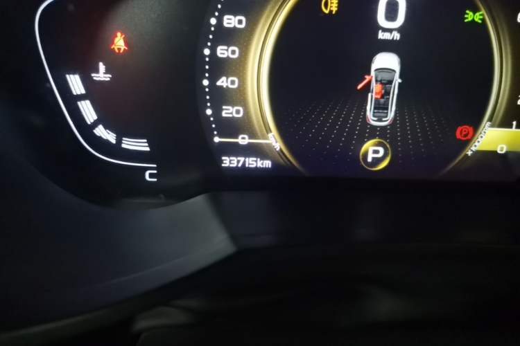 Used Geely Auto Emgrand GS 2020 1.4T CVT Ya Odometer Close Up