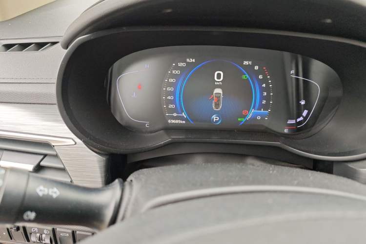 Used Geely Auto Emgrand GS 2020 1.4T CVT Ya Odometer Close Up