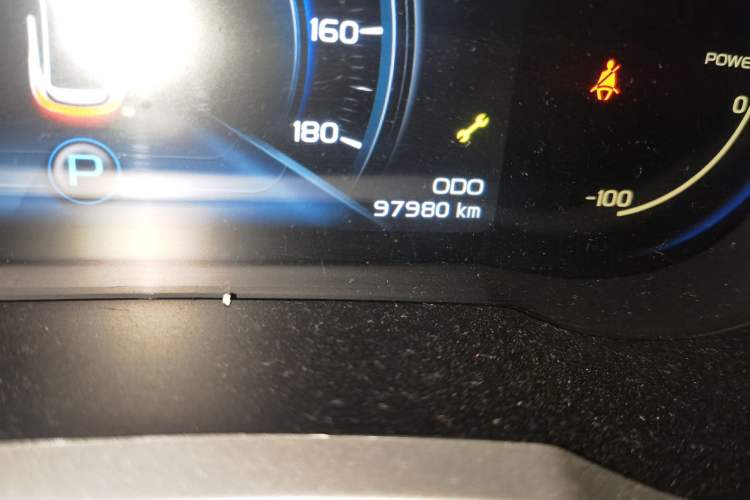 Used Geely Auto Emgrand GSe 2018 Zunshang Model Odometer Close Up