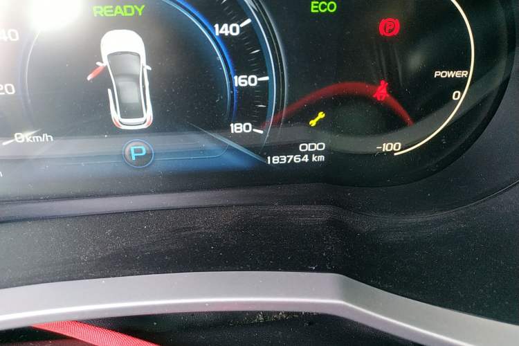 Used Geely Auto Emgrand GSe 2018 Zunshang Model Odometer Close Up