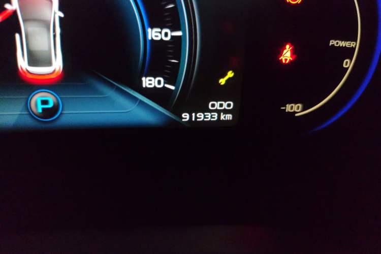 Used Geely Auto Emgrand GSe 2018 Zunshang Model Odometer Close Up