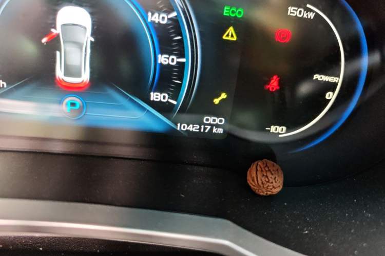Used Geely Auto Emgrand GSe 2018 Zunshang Model Odometer Close Up