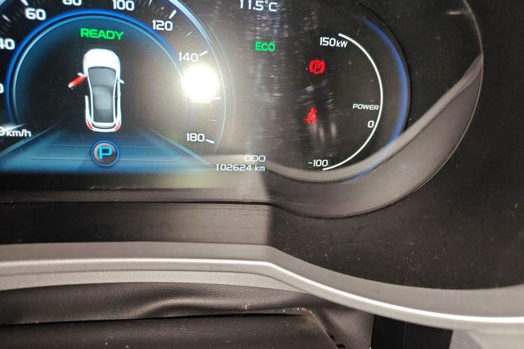 Used Geely Auto Emgrand GSe 2018 LingShang Model Odometer Close Up