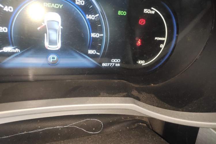 Used Geely Auto Emgrand GSe 2018 ZhenShang Model Odometer Close Up
