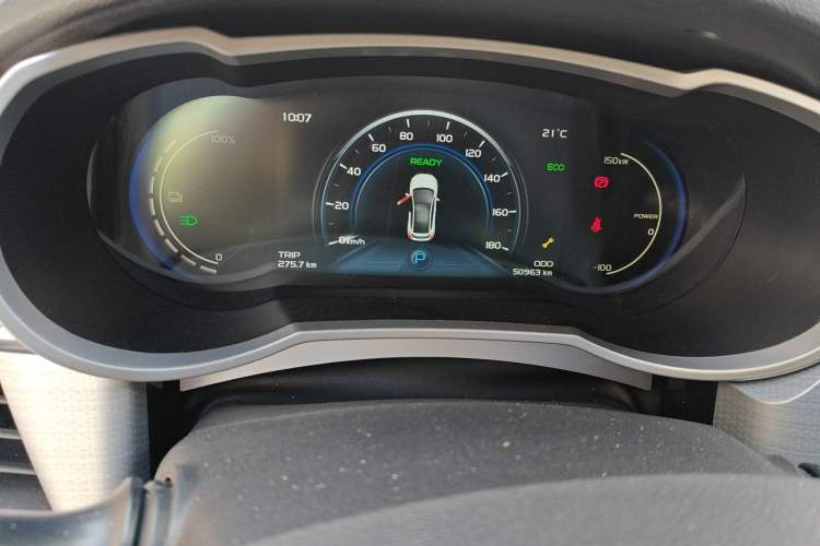 Used Geely Auto Emgrand GSe 2018 Zunshang Model Odometer Close Up