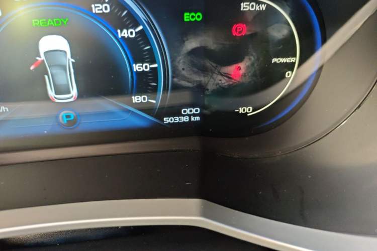 Used Geely Auto Emgrand GSe 2018 Zunshang Model Odometer Close Up