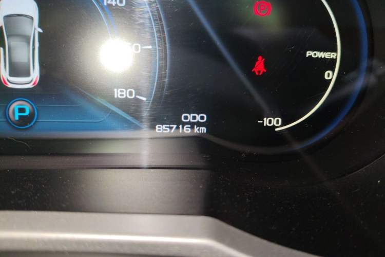 Used Geely Auto Emgrand GSe 2018 Zunshang Model Odometer Close Up