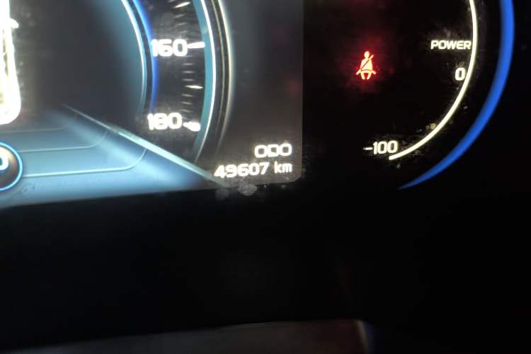 Used Geely Auto Emgrand GSe 2018 Zunshang Model Odometer Close Up