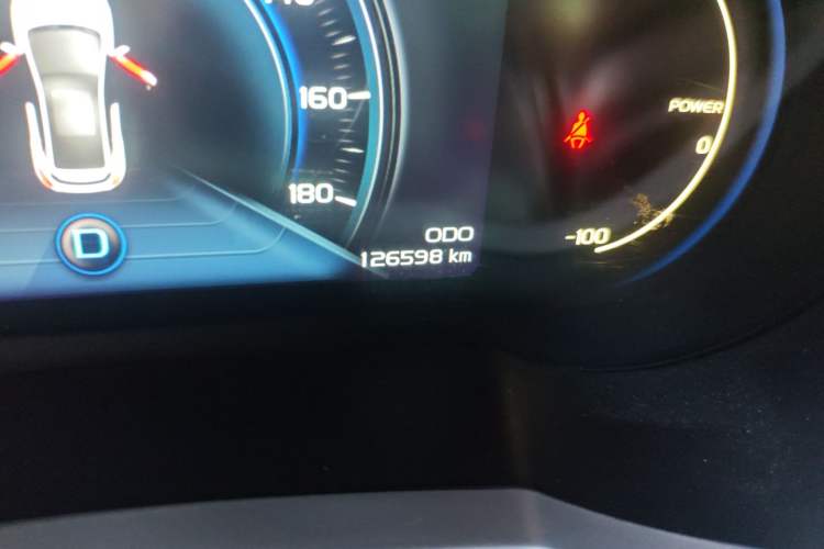 Used Geely Auto Emgrand GSe 2018 ZhenShang Model Odometer Close Up