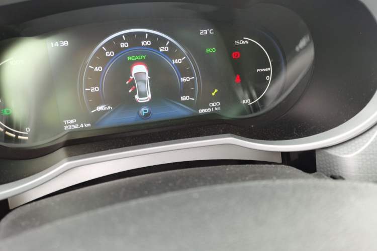 Used Geely Auto Emgrand GSe 2018 Zunshang Model Odometer Close Up