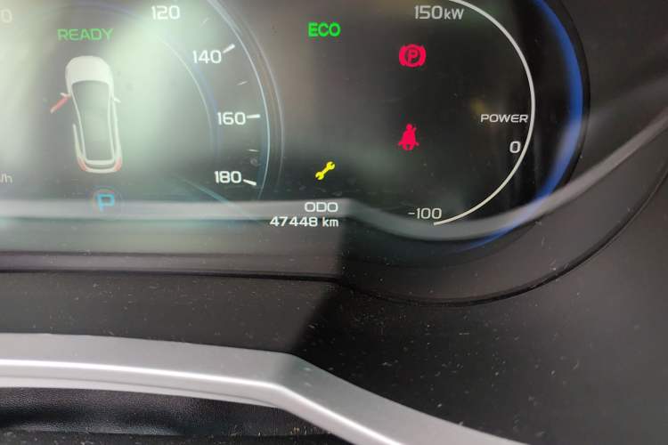 Used Geely Auto Emgrand GSe 2019 Revised Version 500 Prestige Edition Odometer Close Up