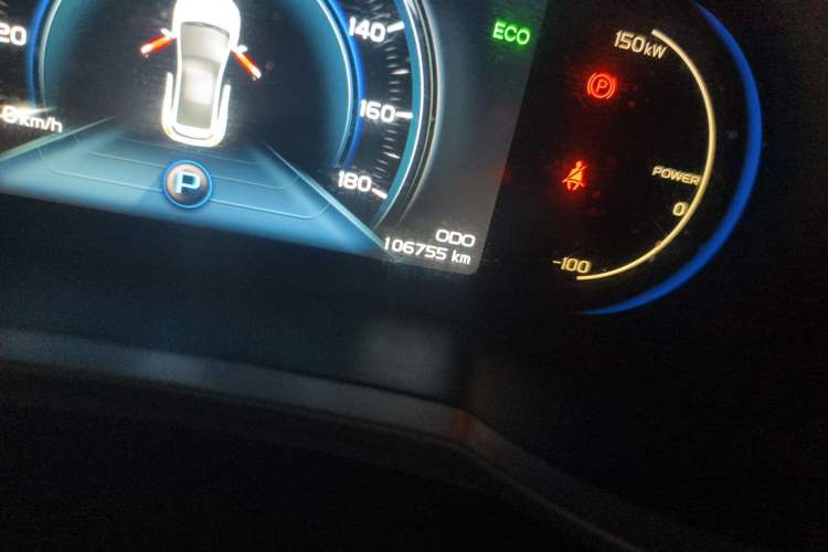 Used Geely Auto Emgrand GSe 2019 500 ZhenShang Edition Odometer Close Up