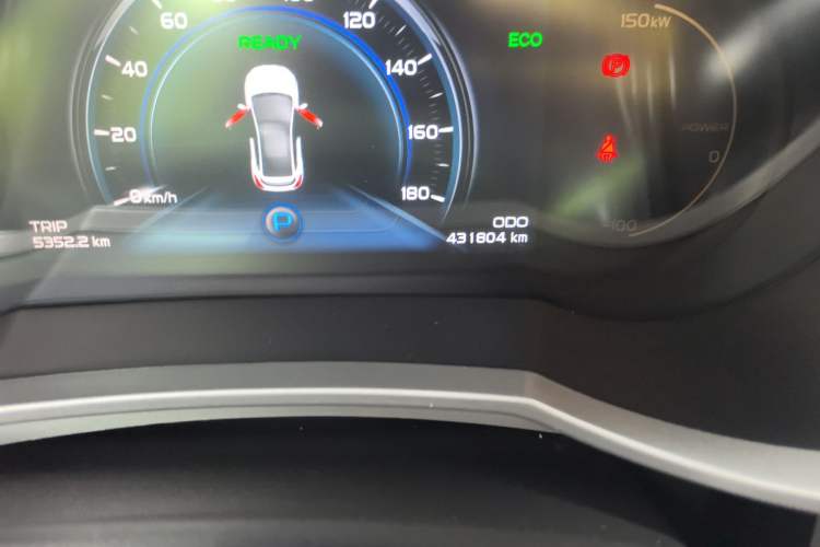 Used Geely Auto Emgrand GSe 2019 Restyled 500 LingShang Version Odometer Close Up