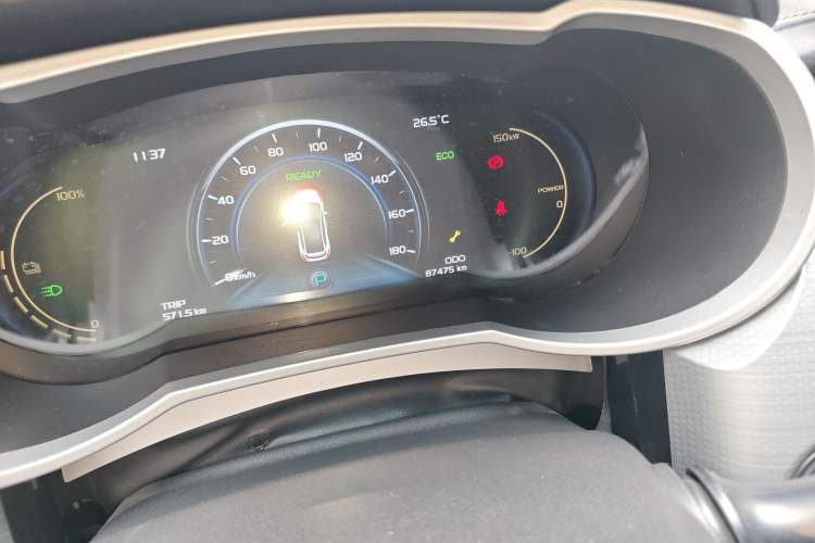 Used Geely Auto Emgrand GSe 2019 Revised Version 600 Luxury Edition Odometer Close Up