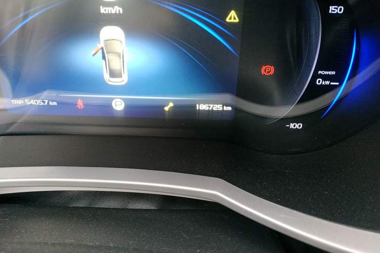 Used Geely Auto Emgrand GSe 2020 500 LingShang Model Odometer Close Up
