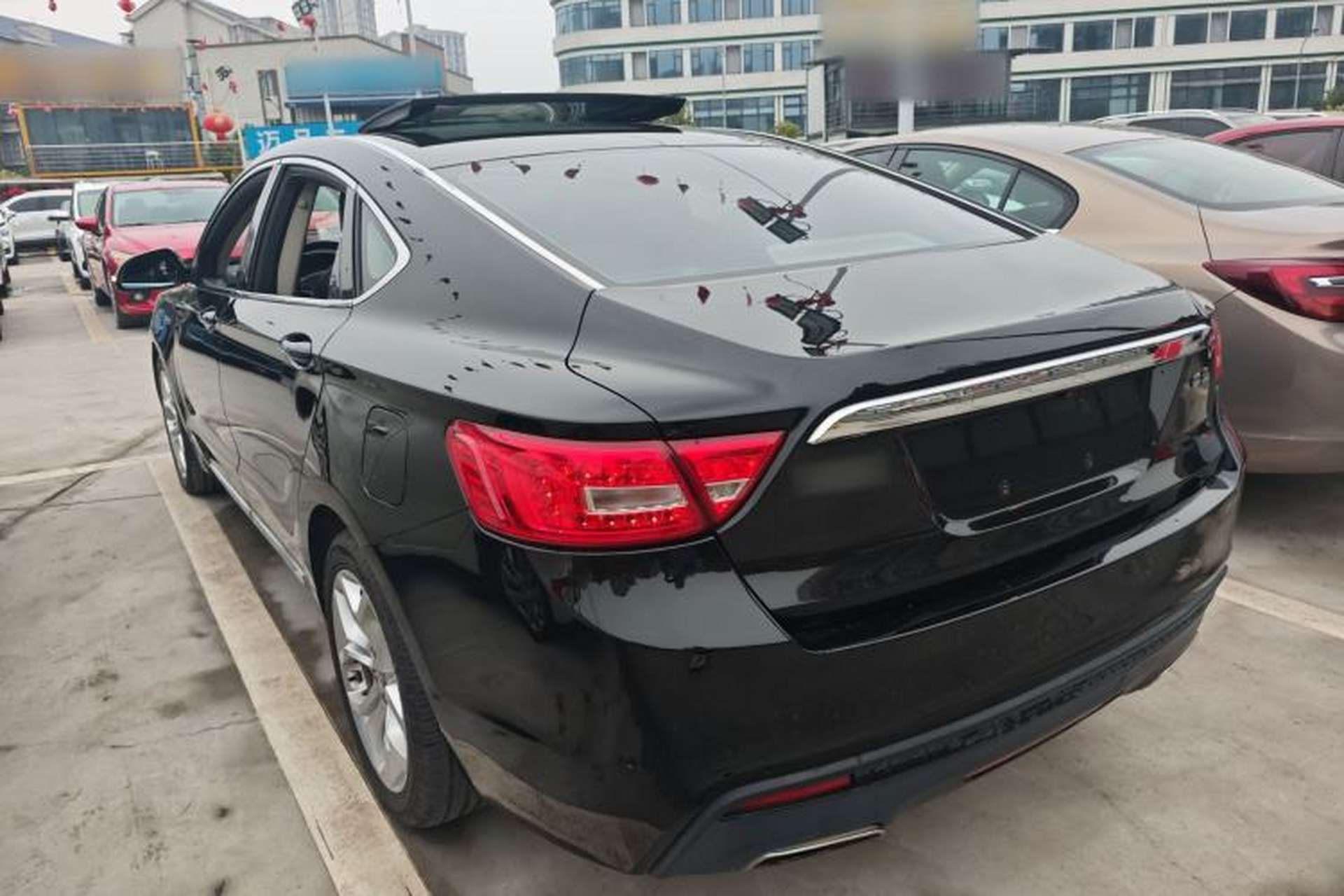 Used Geely Auto Emgrand GT 2015 1.8T Flagship Model Rear Left 45 Deg