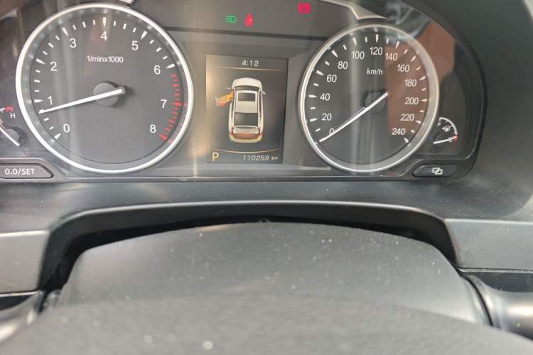 Used Geely Auto Emgrand GT 2015 2.4L Comfort Model Odometer Close Up