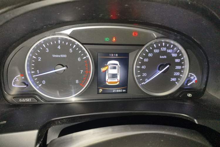 Used Geely Auto Emgrand GT 2015 1.8T Flagship Model Instrument Cluster