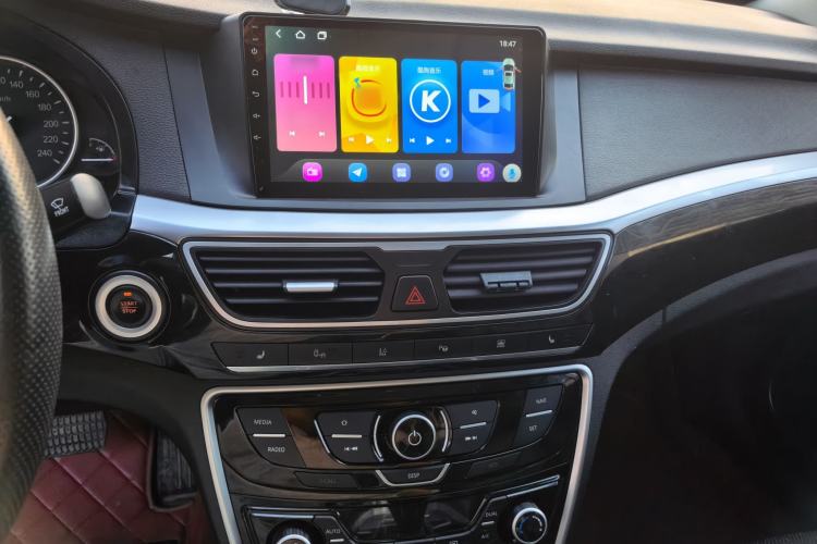 Used Geely Auto Emgrand GT 2015 1.8T Flagship Model Audio And AC Panel