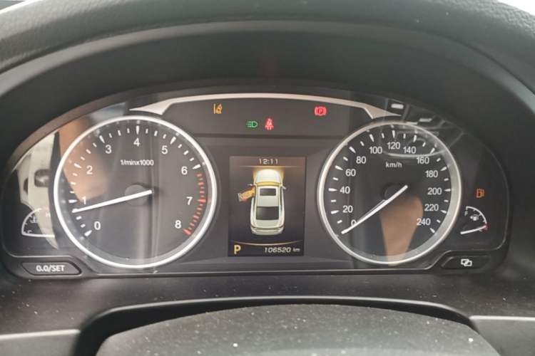 Used Geely Auto Emgrand GT 2015 1.8T Flagship Model Instrument Cluster