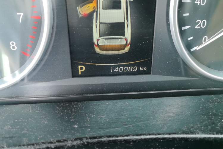 Used Geely Auto Emgrand GT 2015 3.5L Flagship Edition Odometer Close Up