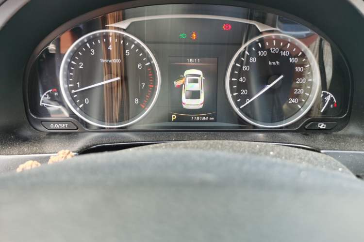 Used Geely Auto Emgrand GT 2016 2.4L Comfort Version Odometer Close Up
