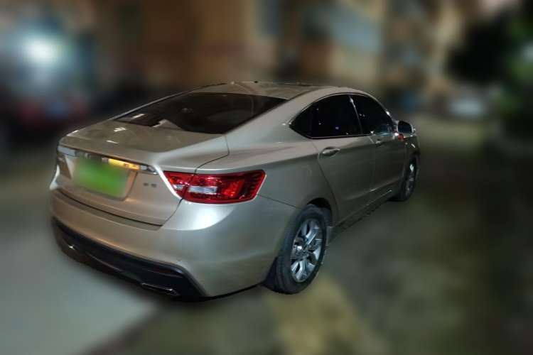 Used Geely Auto Emgrand GT 2016 1.8T Zunya Model Rear Right 45 Deg