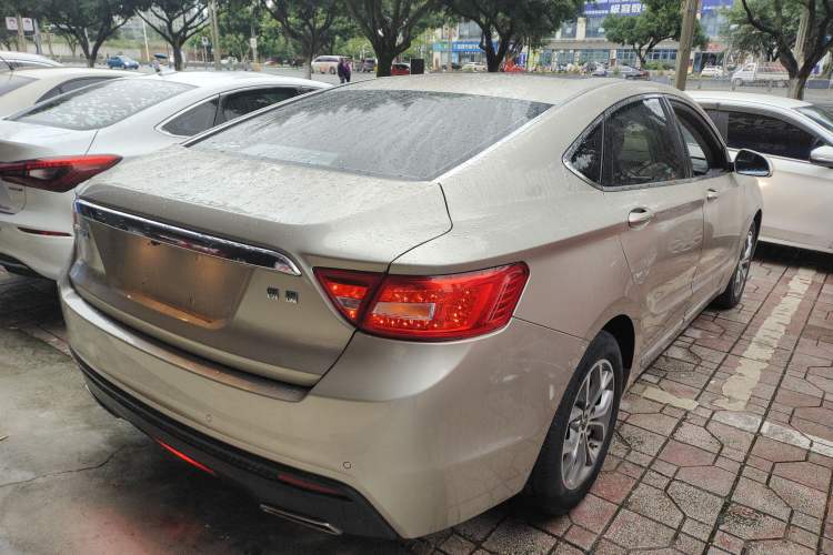 Used Geely Auto Emgrand GT 2016 2.4L Zunya Model Rear Right 45 Deg