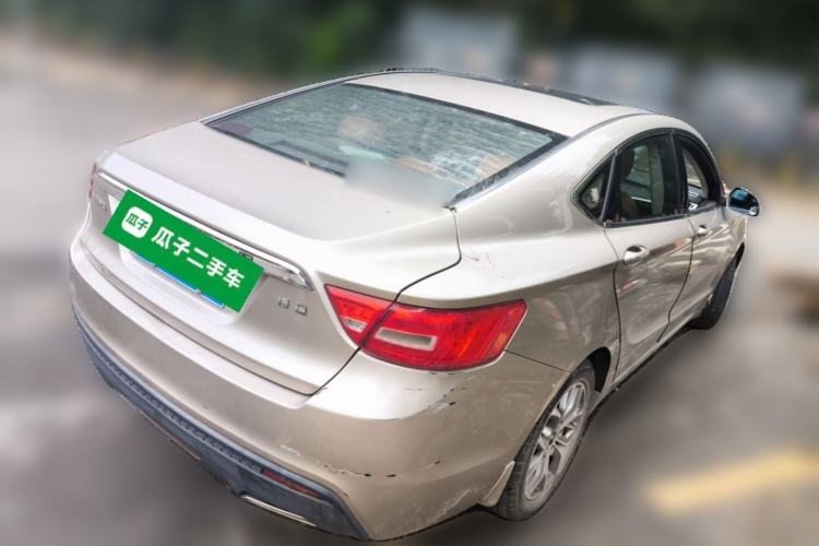 Used Geely Auto Emgrand GT 2016 2.4L Zunya Model Rear Right 45 Deg