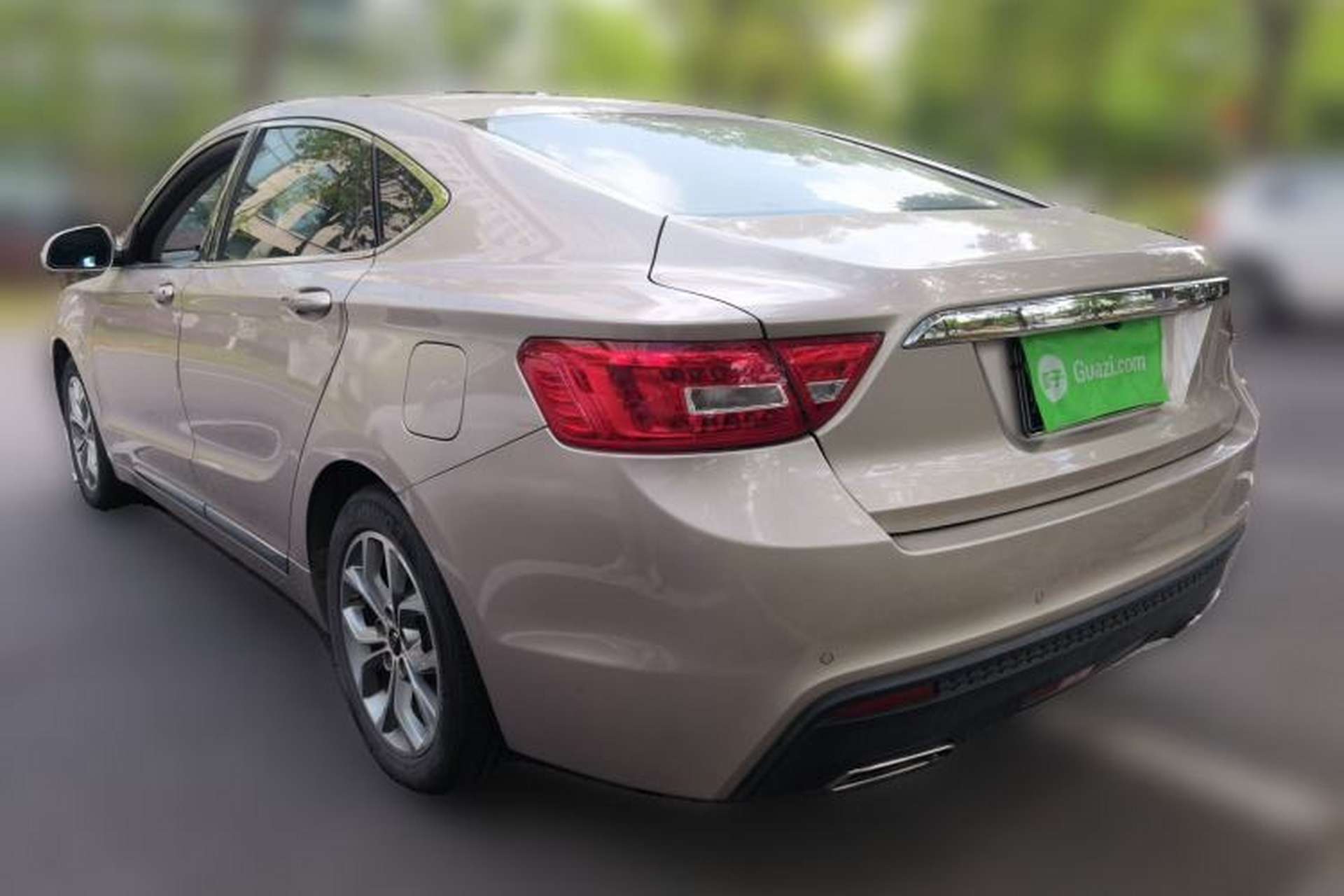 Used Geely Auto Emgrand GT 2016 2.4L Zunya Model Rear Left 45 Deg