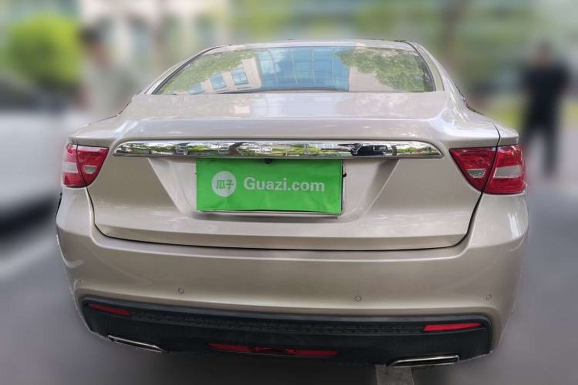 Used Geely Auto Emgrand GT 2016 2.4L Zunya Model Rear