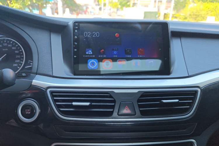 Used Geely Auto Emgrand GT 2016 1.8T Comfort Model Audio And AC Panel