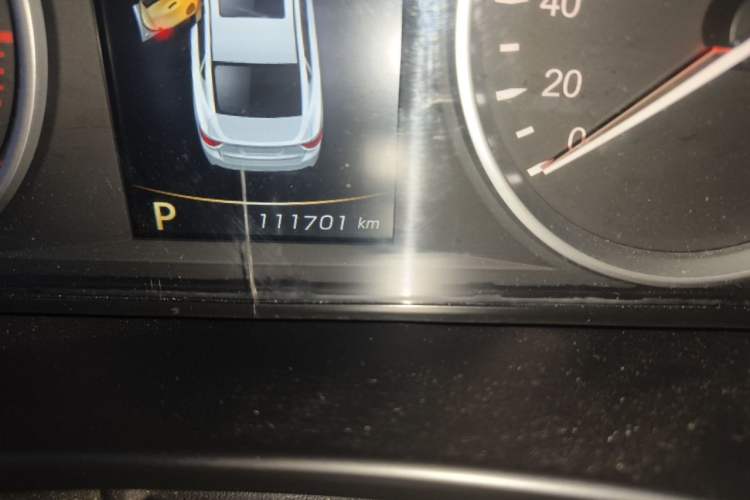 Used Geely Auto Emgrand GT 2016 2.4L Comfort Version Odometer Close Up