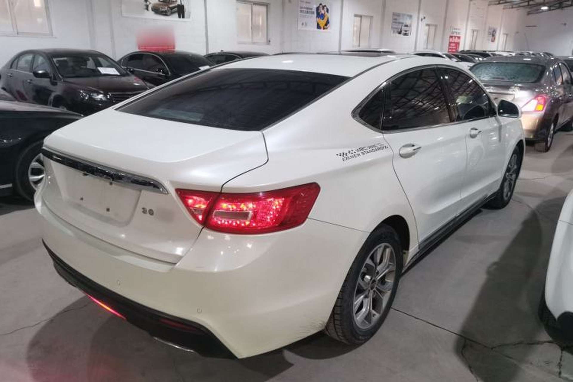 Used Geely Auto Emgrand GT 2016 2.4L Zunya Model Rear Right 45 Deg