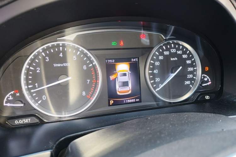 Used Geely Auto Emgrand GT 2017 1.8T Luxury Model Instrument Cluster