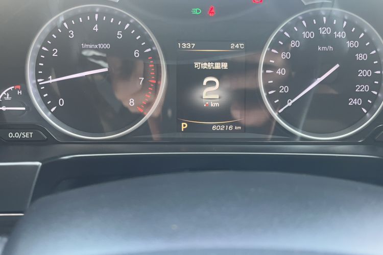 Used Geely Auto Emgrand GT 2017 2.4L Luxury Model Odometer Close Up
